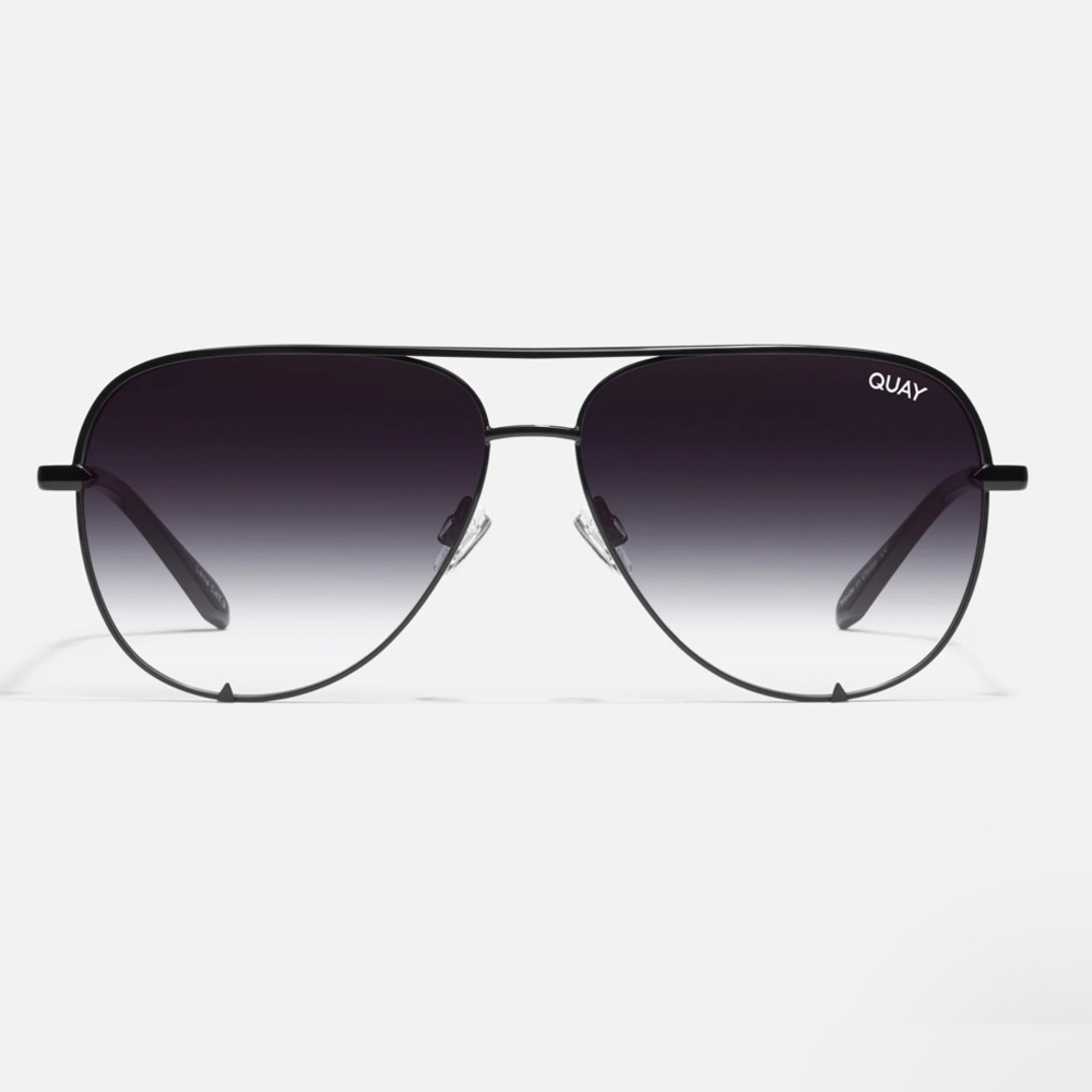 Quay Highkey Desi Fade.  Black